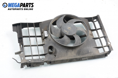 Radiator fan for Peugeot 306 1.8, 101 hp, hatchback, 5 doors automatic, 1994