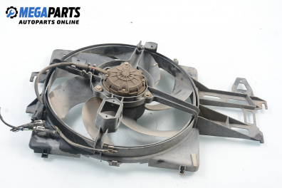 Ventilator radiator for Ford Escort 1.8 D, 60 hp, hatchback, 5 uși, 1992