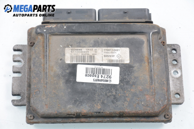 ECU for Renault Espace III 2.0 16V, 140 hp, 1999