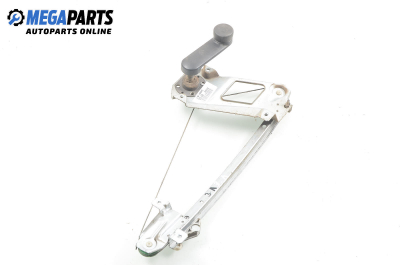Manual window lifter for Opel Astra F 1.4 16V, 90 hp, station wagon, 1996, position: rear - left