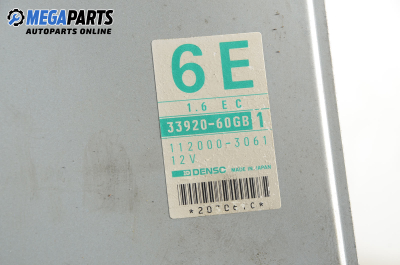 ECU for Suzuki Baleno 1.6 16V, 98 hp, sedan, 1995