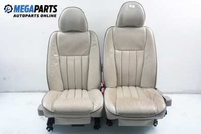 Scaune din piele cu reglare electrică for Volvo XC90 2.4 D5 AWD, 163 hp automatic, 2004