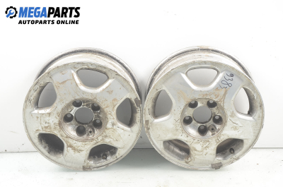 Alloy wheels for Opel Vectra B (1996-2002) 15 inches, width 6 (The price is for two pieces)