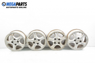 Alloy wheels for Hyundai Coupe (1996-2000) 15 inches, width 6 (The price is for the set)