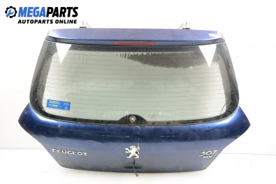 Boot lid for Peugeot 307 1.6 HDi, 109 hp, hatchback, 5 doors, 2006