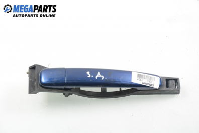 Outer handle for Peugeot 307 1.6 HDi, 109 hp, hatchback, 5 doors, 2006, position: rear - right