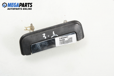 Outer handle for Mitsubishi L200 2.5 TD 4WD, 115 hp, 5 doors, 2005, position: rear - right
