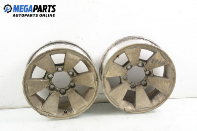 Alloy wheels for Mitsubishi L200 (1996-2005) 16 inches, width 7 (The price is for two pieces)