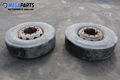 Set de roți din oțel cu pneuri for Scania 4 - series (1995- )