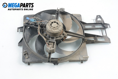 Ventilator radiator for Ford Escort 1.6, 90 hp, hatchback, 5 uși, 1992