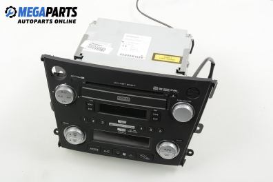 CD player and climate control panel for Subaru Legacy 2.5 AWD, 165 hp, station wagon automatic, 2008