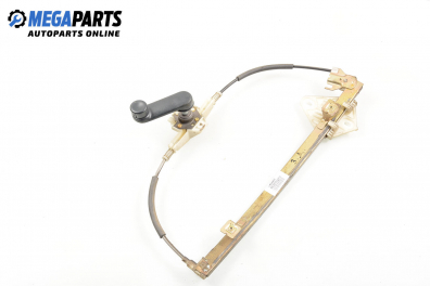 Macara geam cu acționare manuală for Renault Megane I 1.9 D, 64 hp, hatchback, 5 uși, 1997, position: dreaptă - spate