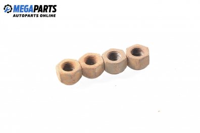 Nuts (4 pcs) for Ford Fiesta III 1.1, 50 hp, 3 doors, 1995