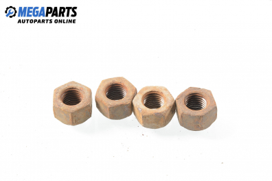 Nuts (4 pcs) for Ford Fiesta III 1.1, 50 hp, 3 doors, 1995