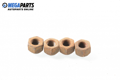 Nuts (4 pcs) for Ford Fiesta III 1.1, 50 hp, 3 doors, 1995