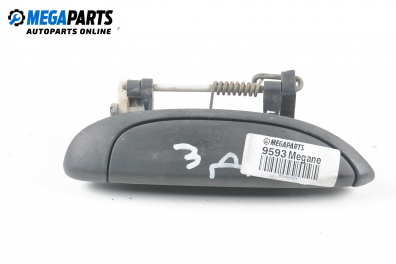 Outer handle for Renault Megane I 1.6, 90 hp, sedan, 1997, position: rear - right