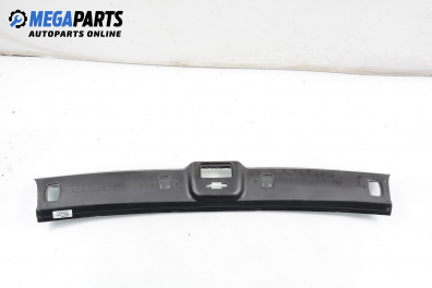 Plastic inside rear trunk cargo scuff plate for Peugeot 306 1.8, 101 hp, cabrio, 1994