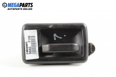 Inner handle for Peugeot 106 1.0, 50 hp, 3 doors, 1997, position: left