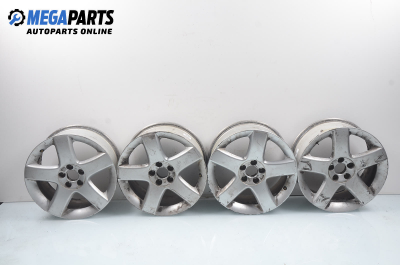 Alloy wheels for Peugeot 607 (1999-2010) 17 inches, width 7.5 (The price is for the set)