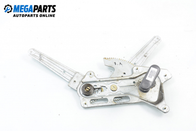 Macara geam cu acționare manuală for Renault Safrane 2.0 16V, 136 hp, 1999, position: stânga - spate