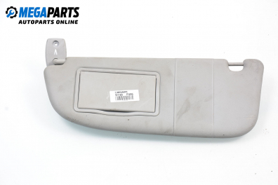 Sun visor for Peugeot 406 1.8 16V, 110 hp, sedan, 1998, position: left