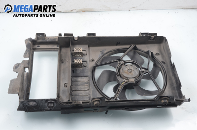 Radiator fan for Peugeot 406 2.0 HDI, 109 hp, sedan, 2001