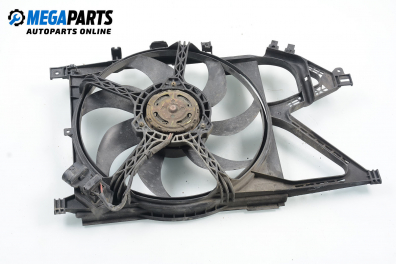 Radiator fan for Opel Corsa C 1.0, 58 hp, 3 doors, 2002