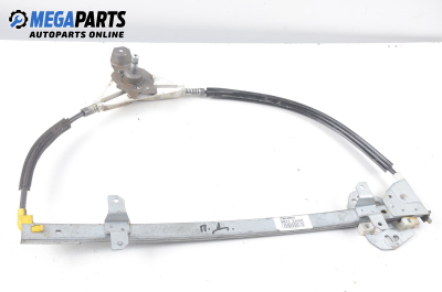 Macara geam cu acționare manuală for Ford Escort 1.3, 60 hp, hatchback, 5 uși, 1992, position: dreaptă - fața