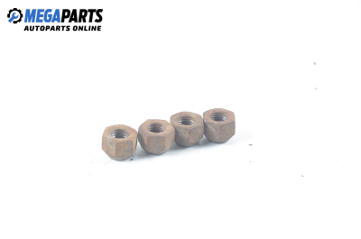 Nuts (4 pcs) for Ford Escort 1.3, 60 hp, hatchback, 5 doors, 1992