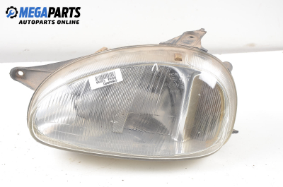 Headlight for Opel Corsa B 1.4, 60 hp, 3 doors automatic, 1994, position: left