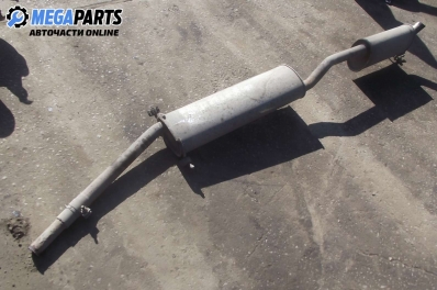 Muffler for Fiat Multipla 1.9 JTD, 115 hp, 2003