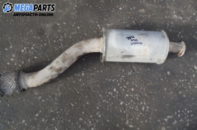 Muffler for Opel Vivaro 1.9 DI, 80 hp, 2002