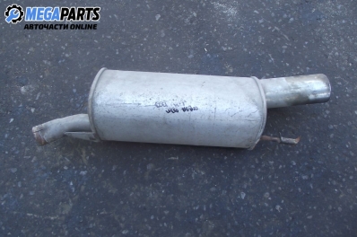 Muffler for Opel Corsa B (1993-2000) 1.4, hatchback