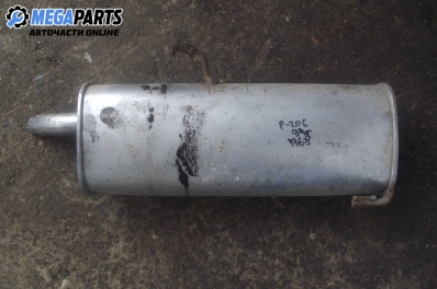 Hinterer schalldämpfer for Peugeot 206 (1998-2012) 1.9, hecktür