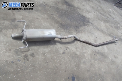 Rear muffler for Opel Astra H 1.7 CDTI, 101 hp, station wagon, 2005