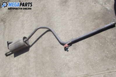 Muffler for Seat Ibiza (6J) 1.2, 70 hp, hatchback, 2008