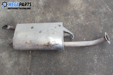 Muffler for Toyota Corolla (E120; E130) 1.4 VVT-i, 97 hp, sedan, 2004