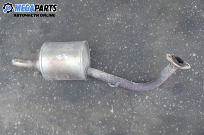 Rear muffler for Toyota Yaris 1.3 VVT-i, 87 hp, hatchback, 2006