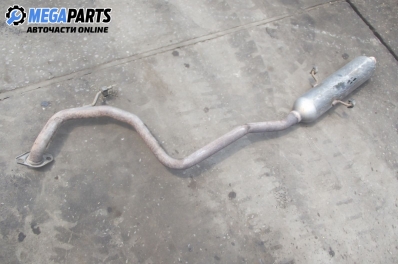 Muffler for Toyota Yaris 1.3 VVT-i, 87 hp, hatchback, 2006