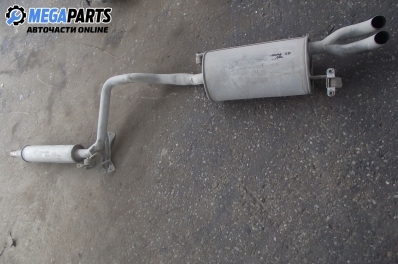 Rear muffler for Seat Cordoba (6K) 1.9 TDI, 90 hp, station wagon, 2000