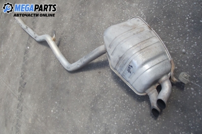 Rear muffler for Mercedes-Benz E-Class 211 (W/S) 2.2 CDI, 150 hp, station wagon automatic, 2003