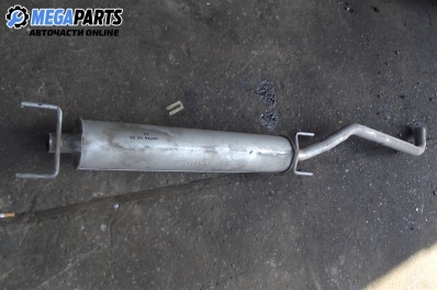 Muffler for Opel Vectra B 1.6 16V, 101 hp, sedan, 1998