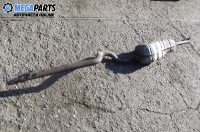 Muffler for Seat Toledo (1M) 1.9 TDI, 110 hp, sedan, 1999, position: rear