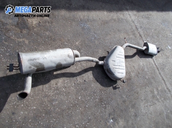 Muffler for Fiat Brava 1.6 16V, 103 hp, 1998