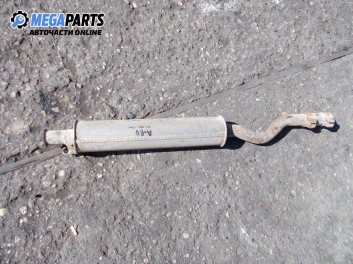 Muffler for Audi 80 (B4) 1.9 TDI, 90 hp, sedan, 1992, position: middle