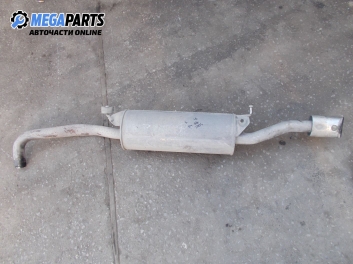 Muffler for Audi A4 (B5) 1.6, 100 hp, sedan, 1998, position: rear