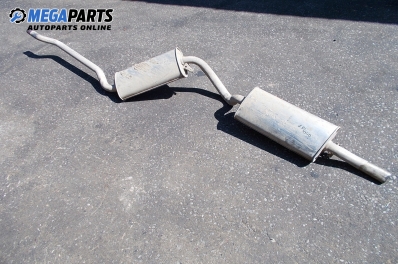 Muffler for Audi 80 (B3) 1.8, 88 hp, sedan, 1991