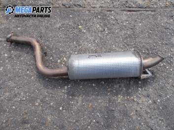 Muffler for Renault Espace IV 2.0 dCi, 150 hp, 2009, position: rear