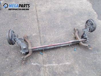 Hintere achse für Peugeot 206 1.4, 75 hp, hecktür, 3 türen, 2003