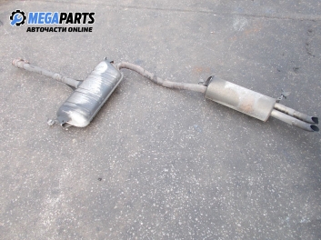 Muffler for Audi A6 (C5) 2.5 TDI, 150 hp, sedan, 2001